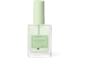 NATURABLOOM Phytostrong Nail Treatment - Breathable Clear Nail Polish & Natural Nail Strengthener for Damaged Nails with AHA, Vitamin E and Bamboo Extract, Vegan Nail Hardener & Base Coat Nail Varnish