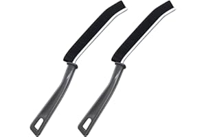 PRATVIDER spazzola per fessure, spazzola per pulizia fessure, spazzola per la pulizia delle fessure, spazzola per la pulizia delle fessure delle finestre, Cleaning Brush | Hard-bristled Crevice Gap Cleaning Bru