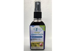 searigs Sea Fishing BLACK LUGWORM Bait Spray For Cod, Bass, Conger, Smooth hound, Plaice, Flounder