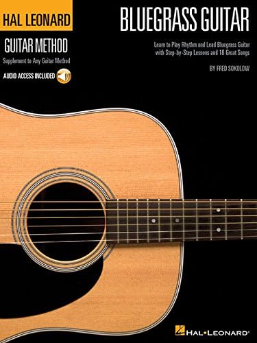 Hal Leonard Guitar Method Bluegrass Guitar Learn Rhythm Lead Gtr (Book/Online Audio) (Hal Leonard Guitar Method (Songbooks)) (Includes Online Access ... with Step-by-Step Lessons and 18 Great Songs