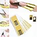 Fashion gallery 3 pc Pink White Clear Transparent Color UV Gel Builder Top coat Brush Form Nail Art Tips Nail Manicure Extension Nail Art Kit