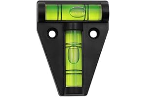 WEPPDUK Niveau À Bulle Rond Magnétique - Niveau À Bulle Magnétique | Outil De Niveau Pour Camping-car | Niveau À Bulle De Type T | Niveau Croisé Étanche Et Incassable Pour Camping-car, Camping-car, Meubles, M