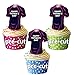 Produktbild AK Giftshop vorgeschnittenen Happy Fathers Day Rugby Shirts – Essbare Cupcake Topper/Kuchen Dekorationen Stade Francais Farben (12 Stück)