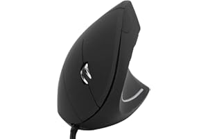 LAZMIN112 Przewodowa mysz do gier Anker Vertical Mouse, kolorowa mysz LED USB o zaawansowanej ergonomicznej konstrukcji