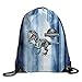 Produktbild HLKPE Creative Design Jurassic World 2015 Movie Drawstring Backpack Sport Bag for Men and Women