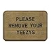 Produktbild vintage cap Please Remove Your Yeezys Super Absorbent Anti-Slip Mat,Coral Carpet,Carpet Door Mat,Carpet,Carpet,Door Mat,23.6"x 15.7" inch