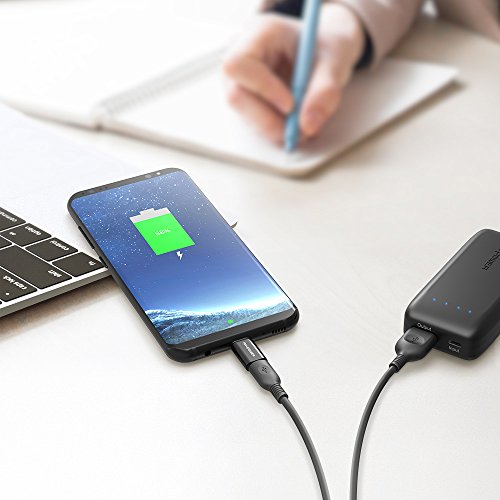 RAVPower USB-C auf Micro USB Adapter & auf USB 3.0 Adapter [3 in 1 Pack] verwandelt USB Type-C Input in Micro-USB, 56K Widerstand für MacBook Pro, MacBook (2015), Galaxy S8, ChromeBook Pixel, Lumia 950 / 950XL, Nexus 5X, Nexus 6P, Nokia N1, OnePlus 2 /3 und weitere - 5