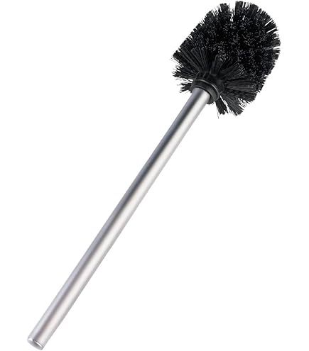 Blomus Toilet Butler With Short Brush Holder In Polished Stainless Steel 70710158