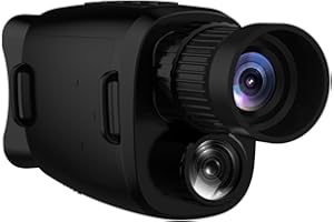 Zeroupshop Digital For Night Vision Monocular 1080P HD Infrared Scope 16X Zoom 3W for IR Spotlight 2 Inch TFT Display For Camping Hunting Wildlife Observation