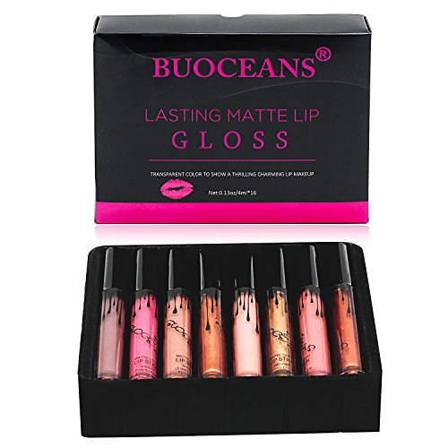 16 Farben wasserdicht langlebig Matte Liquid Lipstick Schönheit Lippe Gloss, Sexy Wasserdichte Long Lasting Moisturizing Lippenstift Lip Gloss/ Fashionable Colors Long Lasting Lipsticks Set - 5