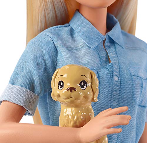 Barbie-Voyage-poupe-blonde-avec-sa-valise-et-son-sac--dos-figurine-de-chien-autocollants-et-accessoires-jouet-pour-enfant-FWV25