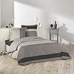 Douceur d 'Intérieur 1641600 Lorenzo Bettwäsche mit 2 Kissenbezüge Baumwolle Mehrfarbig 240 x 220 cm