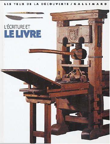 couverture de : L'Ecriture et le livre