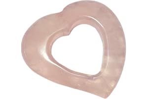 Ulrike Schmitt Edelsteinkreationen Rosenquarz Herz Anhänger Kettenanhänger Schnurteil rosa