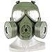 Produktbild TONGJI Gasmaske Taktisch Airsoft Maske Gasmaske Für Cosplay Schutz Halloween Maskerade Resident Evil CS Paintball