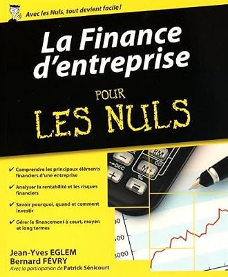 First La Finance d'entreprise pour les Nuls
