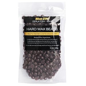 Bluezoo Waxing Kit Electric Wax Warmer with Hard Wax Beans and Wax Applicator Sticks - Image 7