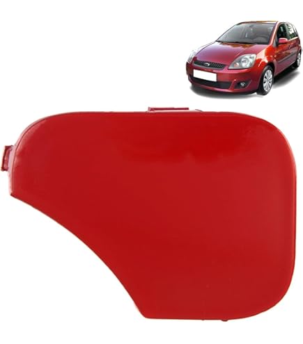 Tapa De Ojo De Remolque Para Ford Fiesta MK6 2005-2008: Pieza De Repuesto Negra, Compatible Con Números 1375861 Y 6S6117A989AA