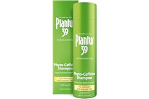 Plantur 39 Phyto-Caffeine Shampoo 250ml I Champú de Fito-Cafeína para cabellos teñidos y desvitalizados I Fortalece las raíces del cabello y previne su caída