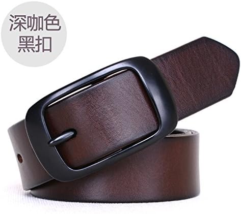 LLZPD Leather Belt/Men/Pin Buckle/Wild/Youth/Belt/Belt Wedding/Birthday/Gift/Couple/Valentine'S Day