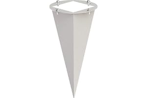 ledscom.de Trädgårdsmarkspik för trädgårdsstolpar, rostfritt stål, 20cm, 110mm ⌀