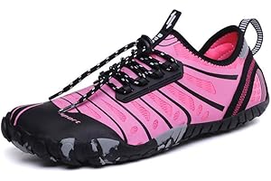 Zapatos de Playa Secado Rápido, Morbuy Hombre Mujer Agua Escarpines Buceo Snorkel Surf Piscina Playa Zapatillas Cycling Deportes Acuáticos Calzado de Natación Yoga