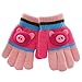 Moolecole Cute Pig Gloves Warm Gloves Baby Boys Girls Toddler Children Kids Knitted Mitten Magic Gloves Pink
