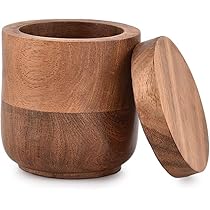 Indus Lifespace Acacia Houten Sieraden Dozen, Bruiloft Ring Sieraden Dozen voor Verjaardag Engagement Bruiloft Kerstmis (7,62 cm x 7,62 cm x 8,89 cm Indus Lifespace Acacia Houten Sieraden Dozen, Bruiloft Ring Sieraden Dozen voor Verjaardag Engagement Bruiloft Kerstmis (7,62 cm x 7,62 cm x 8,89 cm