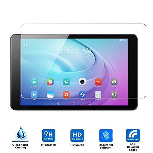 Viflykoo HUAWEI MediaPad T2 10.0 Pro Panzerglas Schutzfolie, Härtegrad 9H 2.5D superdünn kratzfest HD Klar Ballistic gehärtetem Glas Displayschutzfolie für HUAWEI MediaPad T2 10.0 Pro