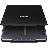 Epson Perfection V39 Color Photo & Document Scanner with Scan-To-Cloud & 4800 Optical Resolution, Black