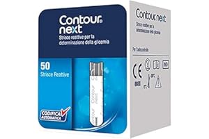 Contour Next Strisce Reattive per misurazione della glicemia, 50 strisce