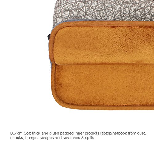 Arvok 17 17 3 Zoll Blatt Vene Grau Notebooktasche Laptoptasche Wasserfest Canvas-Gewebe Laptop Schutzh  lle Bunte Muster Ultrabook  Netbook Tasche  Ta