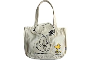 Newhope Snoop Dog Leinentasche Canvas Tasche Tote Bag, Einzelne Schultersegeltasche Einkaufstasche, Stofftasche aus Baumwoll, Leichte Tragetasche,