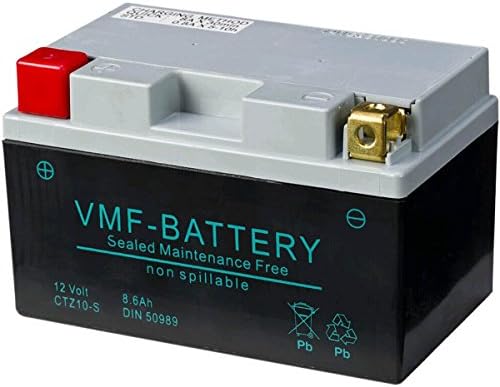 VMF Powersport AGM Battery 12 V 8.6 Ah FA YTZ10-S
