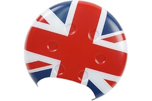UVCANY Lo stile del UK Accessori interni Auto Copertura Tachimetro, Adesivo per Tachimetro per mini Cooper One/S/JCW Serie R R50 R52 R53 2002–2006(Union Jack Blu)