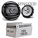 Produktbild Kenwood KFC-E1754-16cm 160mm Lautsprecher Boxen Paar 180Watt - Einbauset für Ford Focus 3 Front Heck - JUST SOUND best choice for caraudio