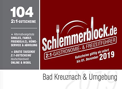 Preisvergleich Produktbild Schlemmerblock Bad Kreuznach & Umgebung 2019