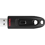 SanDisk Ultra USB 3.0 flash drive 256 GB (SecureAccess software, password protection, transfer speed of up to 130 MB/s).