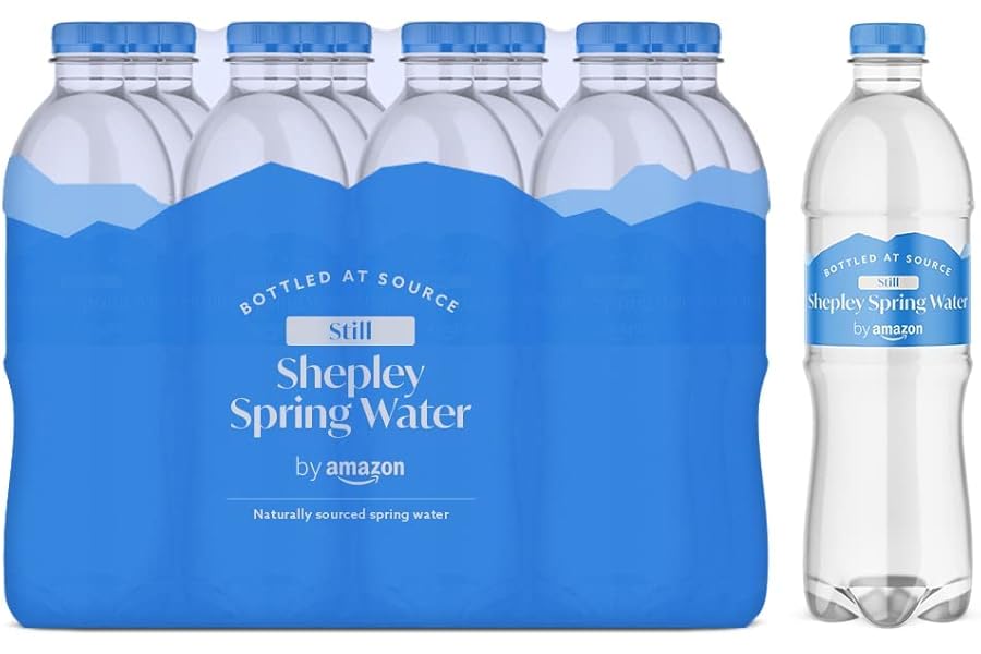 by Amazon Still Spring Water, 500 ml (Pack of 12), Total 6000ml