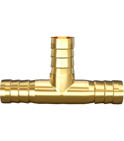 Raccord Cannelé Y 3 Voies Laiton - 19mm - Pour Air, Eau, Huile - X AUTOHAUX