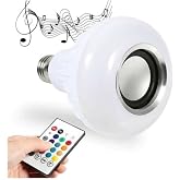 Mobee Pratik Kullanım Music Bulb Bluetooth Hoparl&ouml;r Akıllı Led Ampul Lamba
