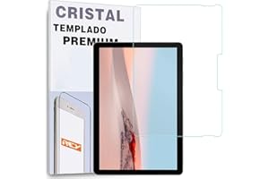REY Protector de Pantalla para Tablet Microsoft Surface GO 2 10.5" - GO 3 10,5", Cristal Vidrio Templado Premium