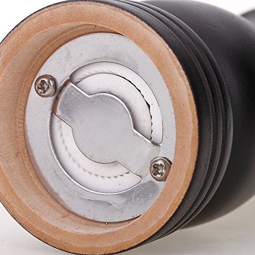 VivReal 6″ Pfeffermühle Salzmühle Holz Gewürzmühle Praktisch Topqualität Effizient - 8