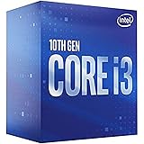 Intel Core i3-10100F 10th Generation LGA1200 Desktop Processor 4, 4 Cores 8 Threads up to 4.30GHz 6MB Cache