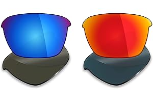 Mryok 2 Paia di Lenti di Ricambio polarizzate per Occhiali da Sole Oakley Thinlink