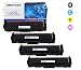 Produktbild 4 Stück Amstech kompatibel Tonerkartusche fuer CF410X(410X) CF411X CF412X CF413X für HP Color LaserJet Pro M452 M452dw M452dn M452nw, HP Color LaserJet Pro MFP M377dw MFP M477 M477fdn M477fdw M477fnw,BK ca. 6500 Seiten / Farben ca. 5000 Seiten