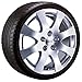 Produktbild Alu-Winterkomplettrad Speeds 01SP in 15 Zoll mit 195/65 R 15 91 T Continental Conti Winter Contact TS850 für Ford Focus Typ DA3,DB3 Fahrtrichtung links