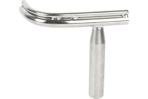 Copgge J Curved Wood Lathe Tool Rest 25mm Post Bowl Turner Tool Rest Wood Turning Tool Rest Hollowing Tool Holder Woodturning Bowl Tool Rest for Wood Lathe (25MM Shank C)