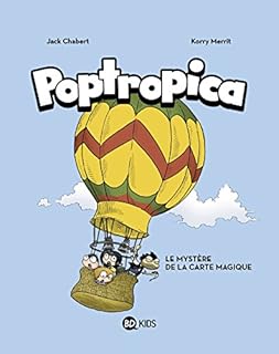 jaquette livre Poptropica, Tome 01: Le mystère de la carte magique