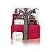 Winter in Venice Pomegranate Jewellery Case - Luxurious Toiletries infused with Natural Fruit and Plant Extracts packed in a Reusable Jewellery Case. Award Winning and Best Selling Bath Gift Set